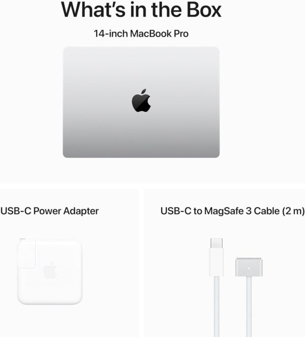 Macbook pro- M3 Chip 8 core CPU- 10 Core GPU, 8GB RAM, 1TB SSD