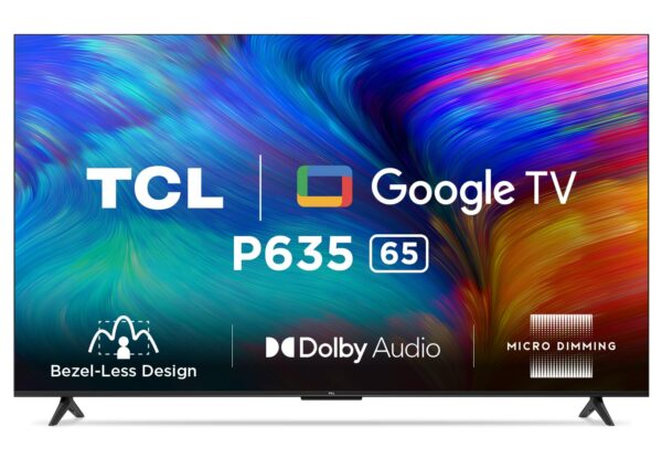 TCL 65P635 65 inch 4K HDR Google TV