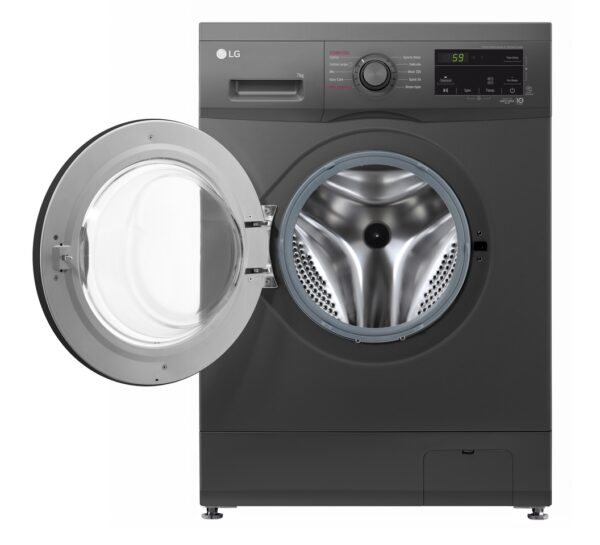 LG F4J3TYG6J 8KG Steam Technology Front Load Washing Machine